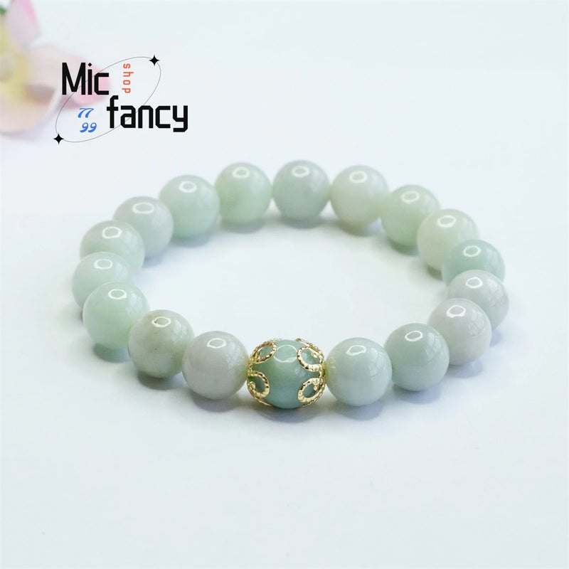 Jadeite Bracelet Ethnic Style Men Women Charms Jewelry