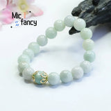 Jadeite Bracelet Ethnic Style Men Women Charms Jewelry
