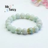 Jadeite Bracelet Ethnic Style Men Women Charms Jewelry