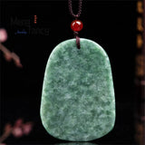 Jadeite God Of Wealth Pendant Charms Jade Jewelry Engraver Amulet Mascots