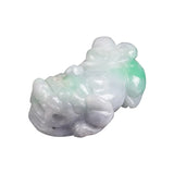 Natural Jadeite Hand-carved Brave Jade Pendant Necklace Gift