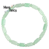 Natural Jadeite Ice Fortune Beads Bracelet Retro Jewelry Couple Charms