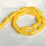 Natural Jades Stone 8x20mm Drop Shape Beads