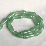 Natural Jades Stone 8x20mm Drop Shape Beads