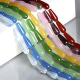 Natural Jades Stone 8x20mm Drop Shape Beads