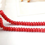 5x8mm Faceted Jades Stones Beads DIY Jewelry Making wk245