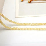 5x8mm Faceted Jades Stones Beads DIY Jewelry Making wk245