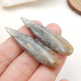 Labradorite Earring Beads Natural Jewelry Birthday Gift