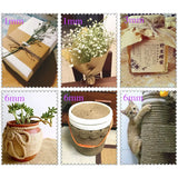 Natural Jute Twine Burlap Hessian String Hemp Rope Party Wedding