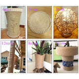 Natural Jute Twine Burlap Hessian String Hemp Rope Party Wedding