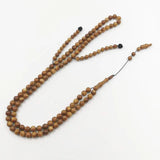 Natural Kuka Wood Tasbih 99 Beads Muslim Prayer Beads Misbaha Accessories