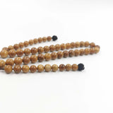 Natural Kuka Wood Tasbih 99 Beads Muslim Prayer Beads Misbaha Accessories