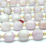 Natural Kunzite Purple Pink Faceted Double Terminated Point Loose Beads