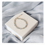 Labradorit Bead Bracelet Women Jewelry 14K Filled Chain Charm