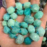 Labradorite Amethyst Amazonite Stone Beads 15'' DIY Loose Beads Jewelry Making