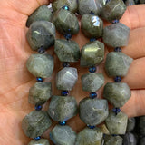 Labradorite Amethyst Amazonite Stone Beads 15'' DIY Loose Beads Jewelry Making