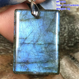 Labradorite Beads Necklace Pendant Crystal Jewelry Gift