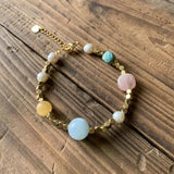 Labradorite Bracelet Citrine Amethyst Jewelry
