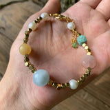 Labradorite Bracelet Citrine Amethyst Jewelry
