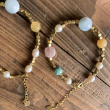 Labradorite Bracelet Citrine Amethyst Jewelry