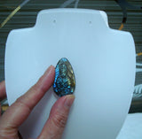 Labradorite Carved Guanyin Pendant for Women Man Jewelry