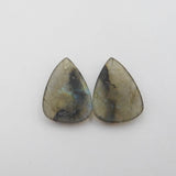 Labradorite Earring Beads for Jewelry Making