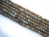 Labradorite Faceted Round Beads 5.5mm for Jewelry Making DIY