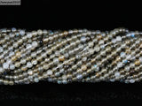 Labradorite Gems 2mm Round Spacer Beads 15'' Strand 5 Strands