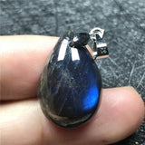 Labradorite Necklace Pendant Silver Moonstone Gemstone AAAAA