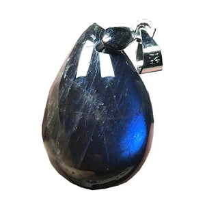 Labradorite Necklace Pendant Silver Moonstone Gemstone AAAAA