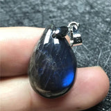 Labradorite Necklace Pendant Silver Moonstone Gemstone AAAAA