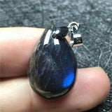 Labradorite Necklace Pendant Silver Moonstone Gemstone AAAAA