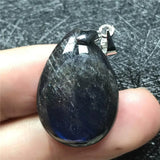 Labradorite Pendant Necklace Silver Moonstone Gemstone