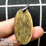 Labradorite Pendant Yellow Light Crystal Reiki Healing Moonstone Jewelry
