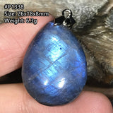 Labradorite Heart Pendant Jewelry Crystal Love Gift Silver