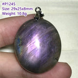Labradorite Pendant Jewelry For Women Healing Gift Crystal Silver Stone Beads