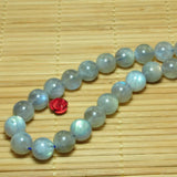 Labradorite Smooth Round Loose Beads Gemstone Bracelet Necklace Diy Jewelry