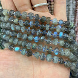 Labradorite Stone Beads 15'' Freeform Chips DIY Spacer Loose Beads