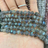 Labradorite Stone Beads 15'' Freeform Chips DIY Spacer Loose Beads