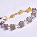 Labradorite Stone Round Beaded 8mm Bracelet Charm Jewelry Gift