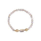 Labradorite Beaded Pixiu Bracelet Women 6 7 8mm Lucky Gray MoonStone Bangles