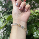 Labradorite Beaded Pixiu Bracelet Women 6 7 8mm Lucky Gray MoonStone Bangles