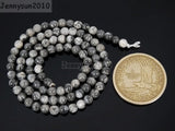 Natural Jasper 4mm Round Ball Spacer Beads 15'' 5 Strands/Pack