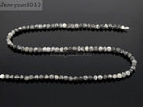 Natural Jasper 4mm Round Ball Spacer Beads 15'' 5 Strands/Pack