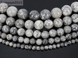 Natural Jasper 4mm Round Ball Spacer Beads 15'' 5 Strands/Pack