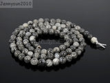 Natural Jasper 4mm Round Ball Spacer Beads 15'' 5 Strands/Pack