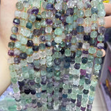 Lapis Lazuli Citrines Crystal Square Beads Pink Quartz Spacer for Jewelry Making