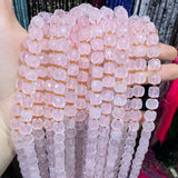 Lapis Lazuli Citrines Crystal Square Beads Pink Quartz Spacer for Jewelry Making