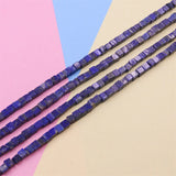 Lapis Lazuli Cube Gemstone Beads 2/4mm for DIY Jewelry Making