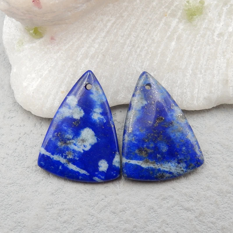 Natural Lapis Lazuli Earring Beads, Fashion Jewelry